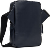 Thumbnail for your product : Lacoste Navy Coated Messenger Bag