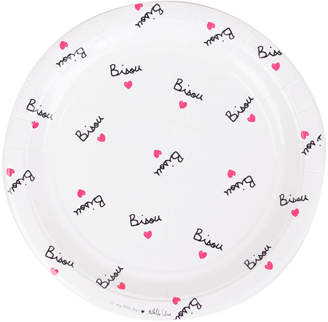 MY LITTLE DAY Bisou Paper Plates - Set of 8