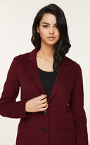 Thumbnail for your product : Soia & Kyo EZME straight-fit double-face wool coat
