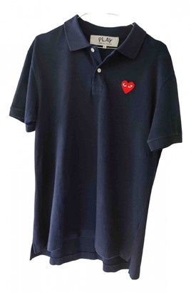 comme des garçons play polo shirts