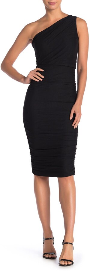 short black dress with red roses