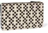 Thumbnail for your product : Clare Vivier Printed Linen-Canvas Clutch