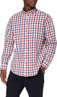 Meraki Men's PD0001600 Checkered & Plaid Button Down Long Sleeve mens shirts