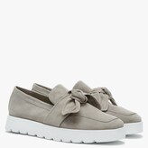 Thumbnail for your product : Kennel + Schmenger Nina Grey Suede Knotted Loafers
