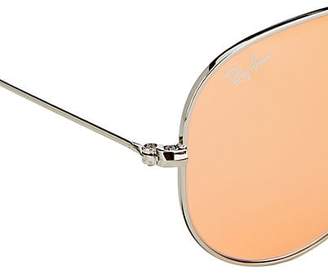 Ray-Ban Men's Aviator Large Metal Sunglasses - Pink