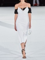 Thumbnail for your product : Jacquemus Off-The-Shoulder Knit Wool Blend Top