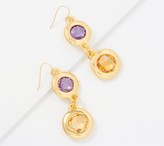 Thumbnail for your product : Oro Nuovo Multi-Gemstone Dangle Earrings, 14K Gold Over Resin