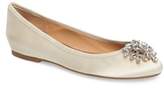 Thumbnail for your product : Badgley Mischka Women's Bianca Embellished Ballet Flat
