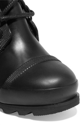 Sorel Rubber Wedge Ankle Boots