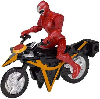 Power Rangers Power Rangers Power Rangers Ninja Steel Mega Morph Cycle with Red Ranger