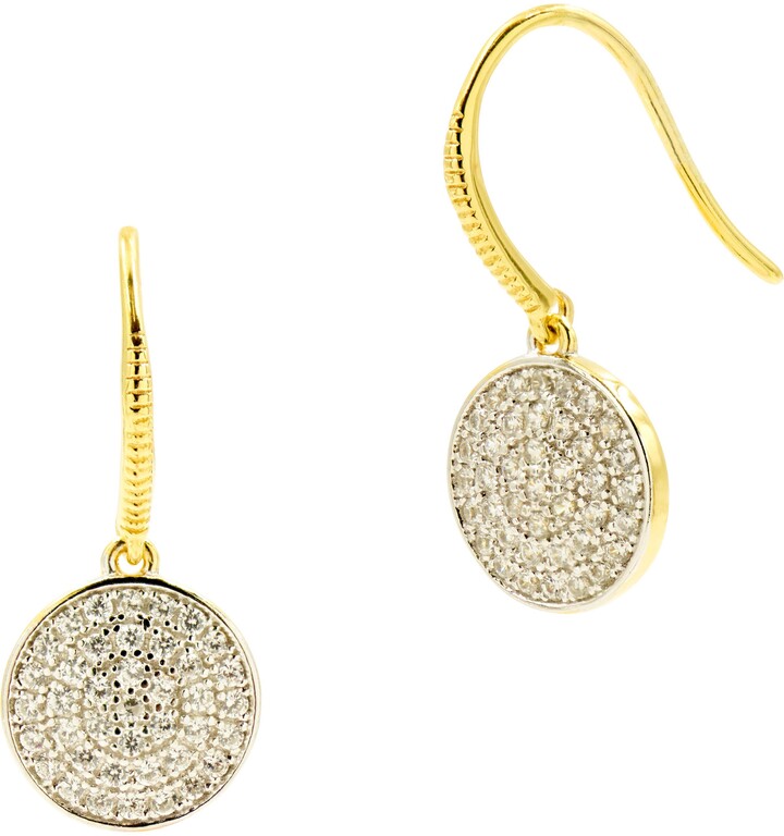 Pave Disc Earrings | Shop the world's largest collection of 