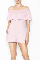 Thumbnail for your product : Cotton Candy Off The Shoudler Romper