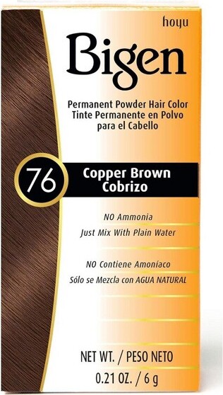 Bigen BIGENCopperBrown#76PermanentPowderHairColor|NoAmmonia|(0.21oz)