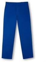 Thumbnail for your product : M.C.Overalls - Slim-Fit Lightweight Cotton Trousers Royal Blue