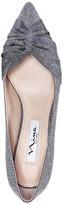 Thumbnail for your product : Nina Footwear Sparkle Low-Heel Pumps w/ Knot Detail - Tamlyn