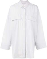 Thumbnail for your product : Maison Margiela slouched striped blouse