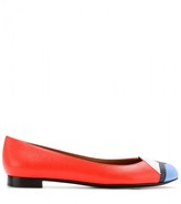 Thumbnail for your product : Fendi Buggies textured-leather pumps