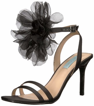 betsey johnson flower heels
