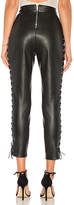 Thumbnail for your product : by the way. Cori Lace Up Faux Leather Pant