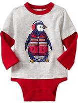 Thumbnail for your product : Old Navy 2-in-1 Graphic Bodysuits for Baby