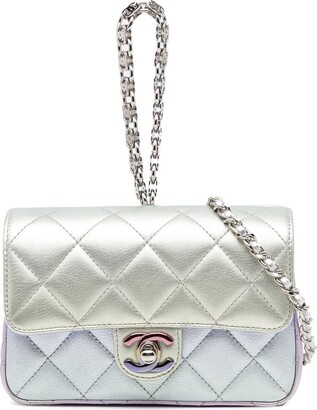 Chanel Mesh Chain Chainmail Mini Lambskin Quilted Tote