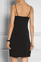 Thumbnail for your product : By Malene Birger Julanta stretch-jersey and lace slip dress