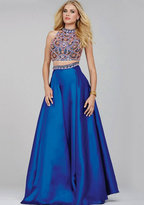 Thumbnail for your product : Jovani Stunning Two-Piece A-Line Dress in Jewel Neckline 32440