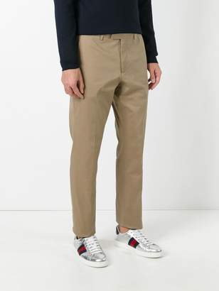 Gucci stretch gabardine chino trousers