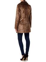 Thumbnail for your product : Ruby + Ed Faux Fur Collar Coat