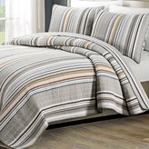 Thumbnail for your product : Vantage Crown Mesa Stripe Cotton Quilt Set - King