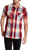Thumbnail for your product : Levi's Gade Short Sleeve Plaid Shirt