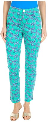 women's kelly green chino pants