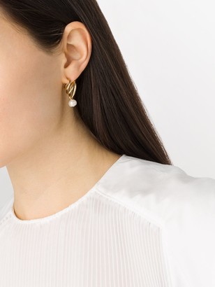 COMPLETEDWORKS Flow pearl earrings
