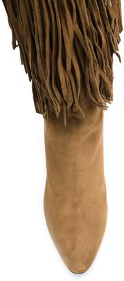 Saint Laurent 'Lily' fringe boots