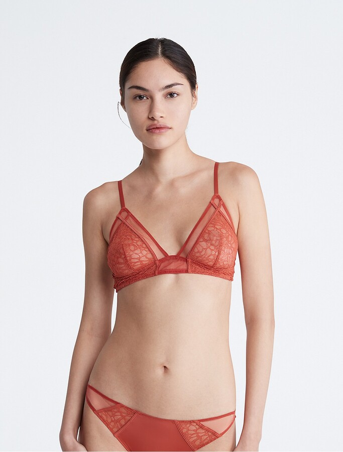 Pride This Is Love Tonal Lightly Lined Triangle Bralette