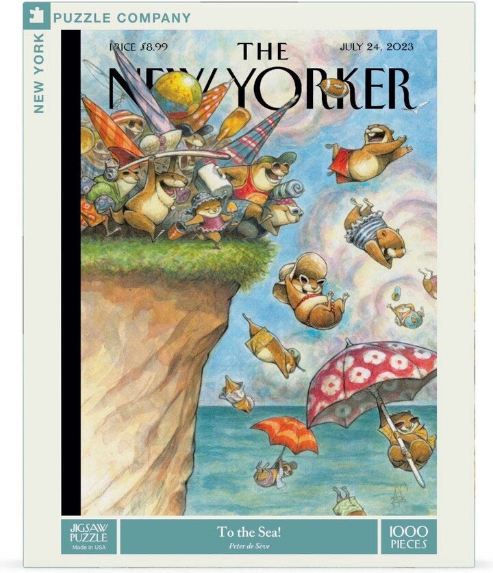 NEW YORK PUZZLE COMPANY To the Sea! 1000 Piece Puzzle