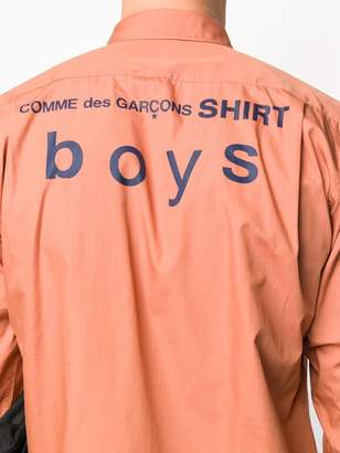 Comme des Garcons Shirt Boys long sleeve fitted shirt