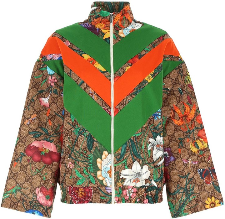 gucci print jacket
