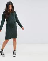 Thumbnail for your product : Mama Licious Mama.licious Mamalicious Cable Knit Jumper Dress