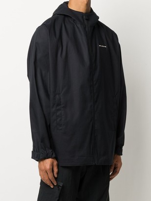 Alyx x Mackintosh hooded zipped rain jacket