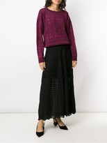 Thumbnail for your product : Cecilia Prado Geometric Pattern Knitted Jumper