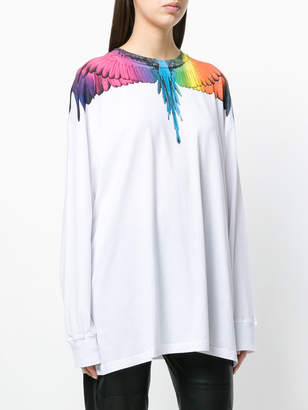 Marcelo Burlon County of Milan long sleeve Rainbow T-shirt