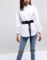 Thumbnail for your product : Johnny Loves Rosie Johnny Love Rosie Suede Tassel Tie Up Belt