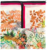 Etro mixed floral print scarf