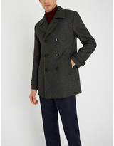 Thumbnail for your product : Ted Baker Grilld double-breasted wool-blend coat