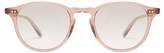 Thumbnail for your product : Garrett Leight Hampton 46 Round Acetate Sunglasses - Womens - Light Pink