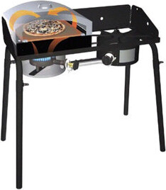 Camp Chef 14 in. Propane Gas Outdoor Pizza Oven Stainless Steel