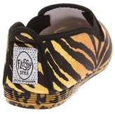 Thumbnail for your product : Flossy New Boys Black Multi Classic Plimsoll Canvas Shoes Espadrilles Slip On