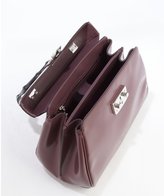 Thumbnail for your product : Gucci Grape Patent Leather Bamboo Handle Satchel