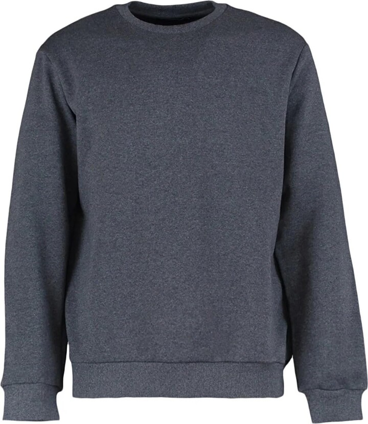trendyolman TRENDYOL MAN Men's Regular/Normal Cut Basic Sweatshirt (US